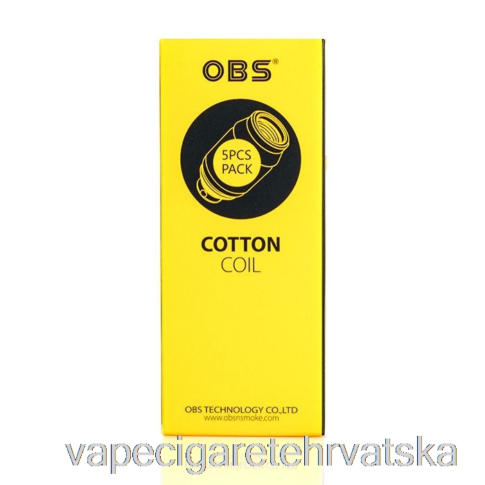 Vape Hrvatska Obs Cube Mini Zamjenske Zavojnice 1.2ohm N1 Kanthal Zavojnica
